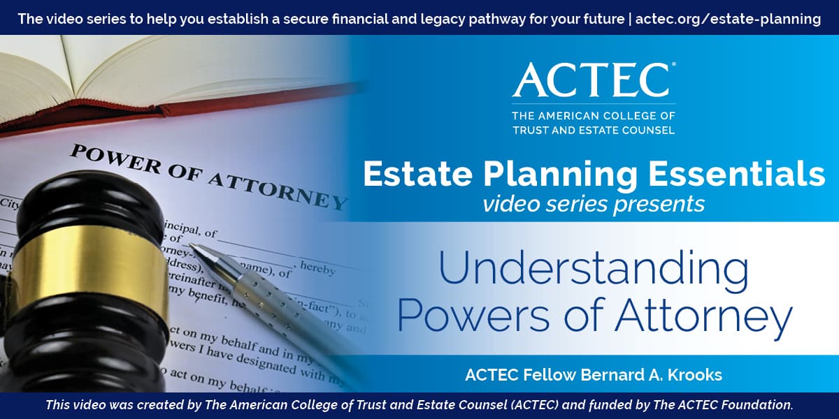 Understanding Power of Attorney
