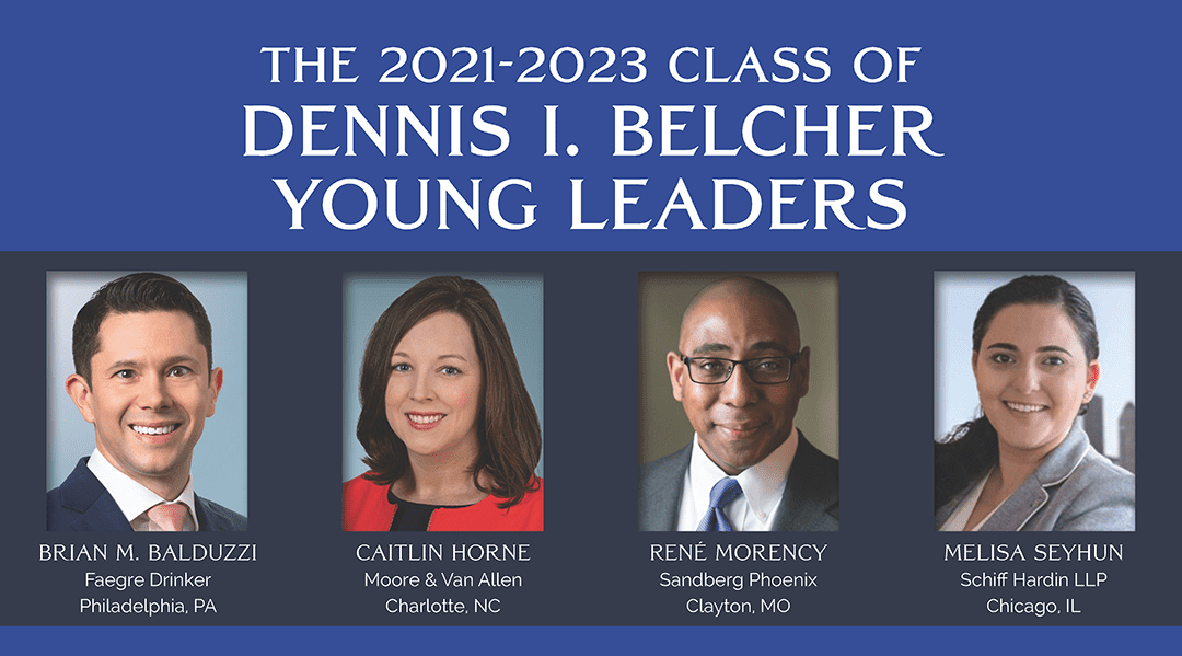 Announcing the 2021-2023 Class of Dennis I. Belcher Young Leaders