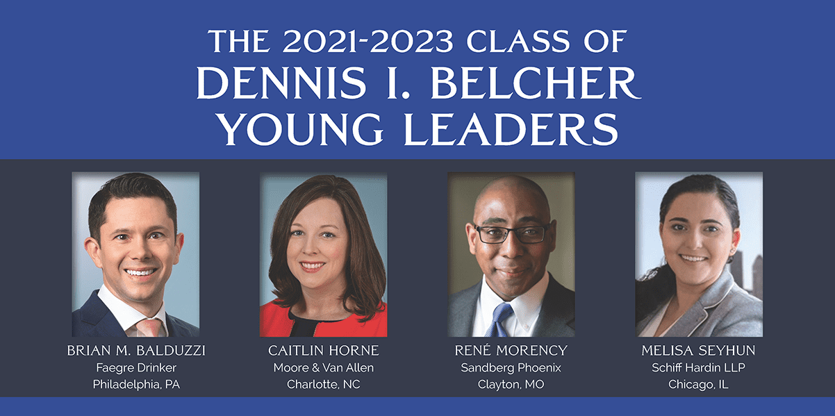 Announcing the 2021-2023 Class of Dennis I. Belcher Young Leader