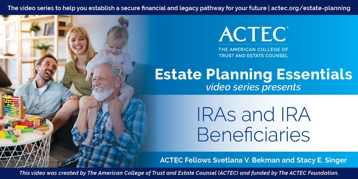 IRAs and IRA Beneficiaries