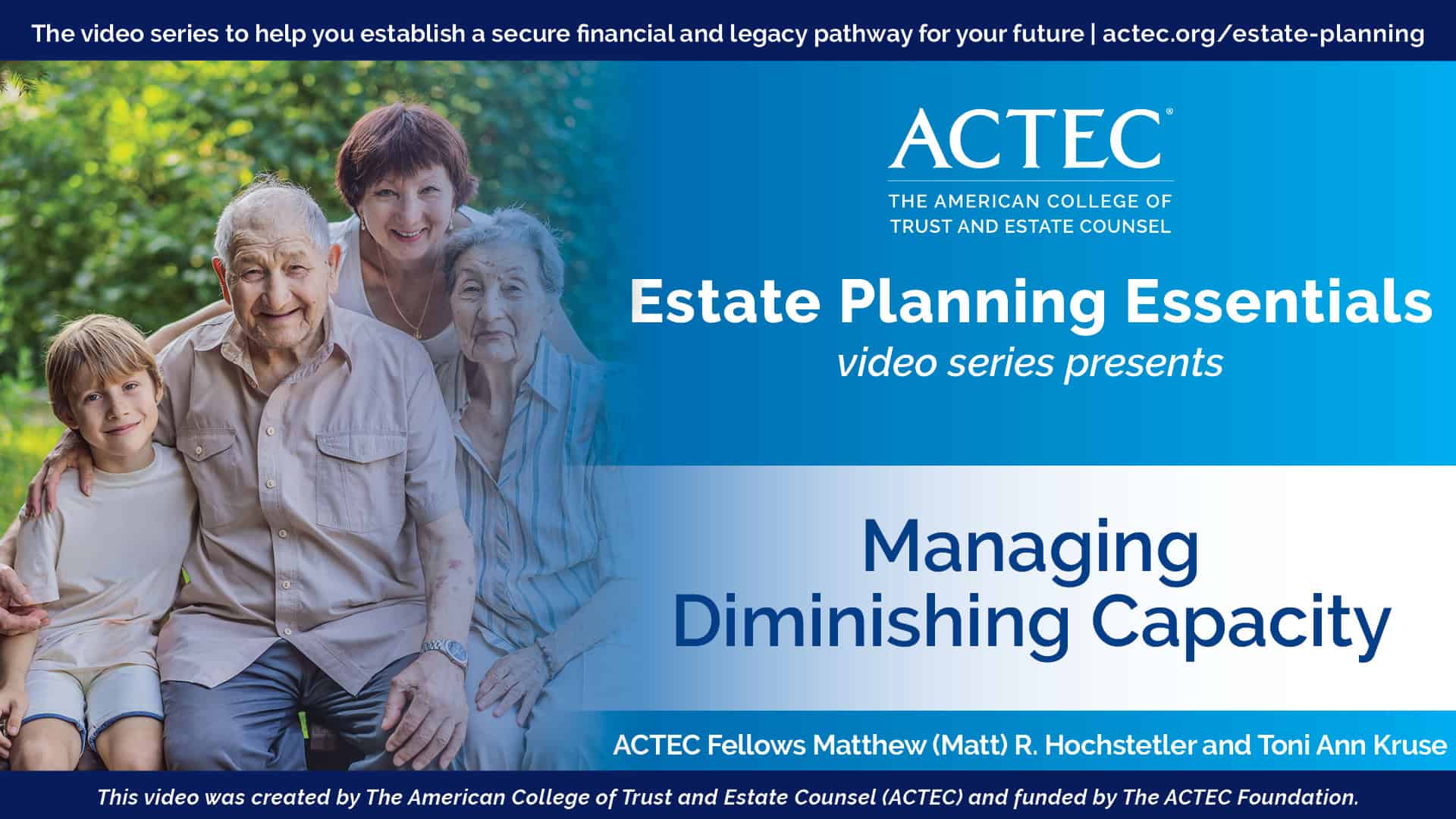 Managing Diminishing Capacity