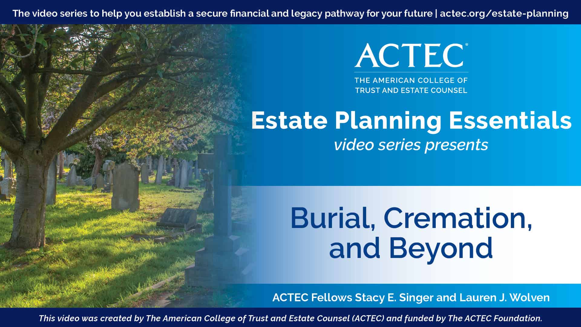 Burial, Cremation, and Beyond