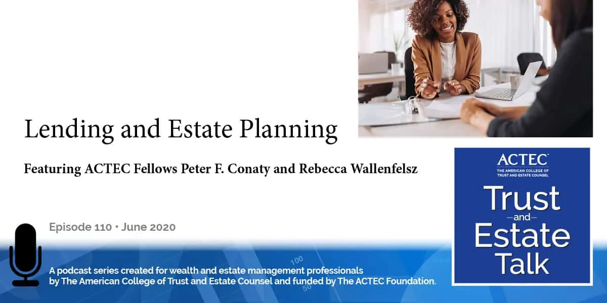 Lending and Estate Planning