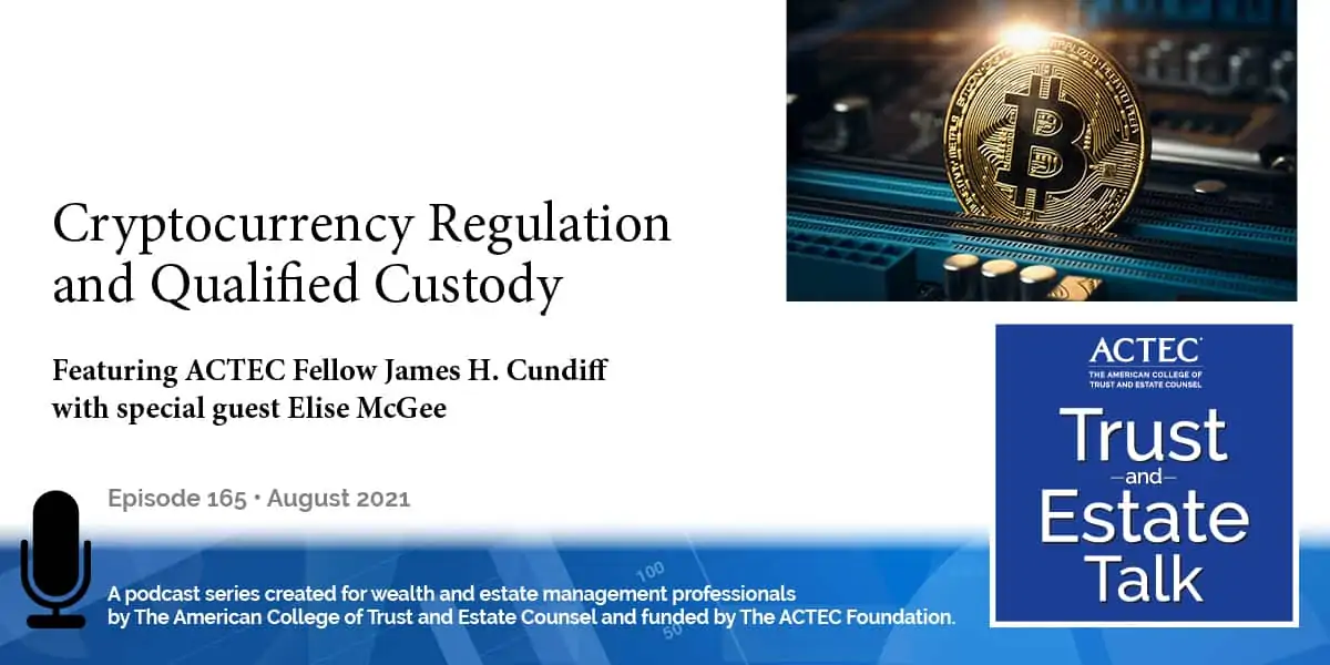 Cryptocurrency Regulation and Qualified Custody