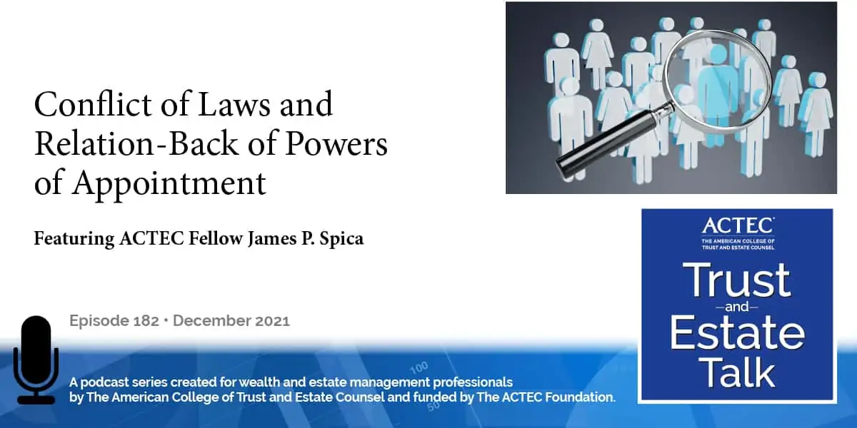 Conflict of Laws and Relation-Back of Powers of Appointment