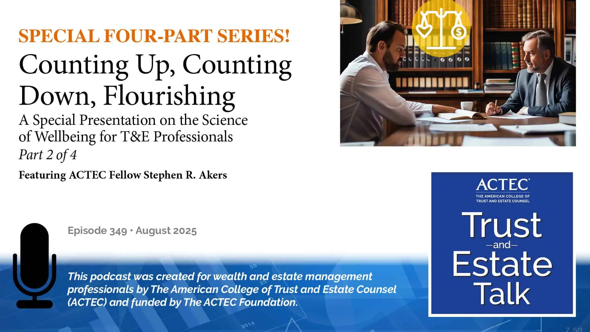 Counting Down, Counting Up, Flourishing: Part 2 of 4