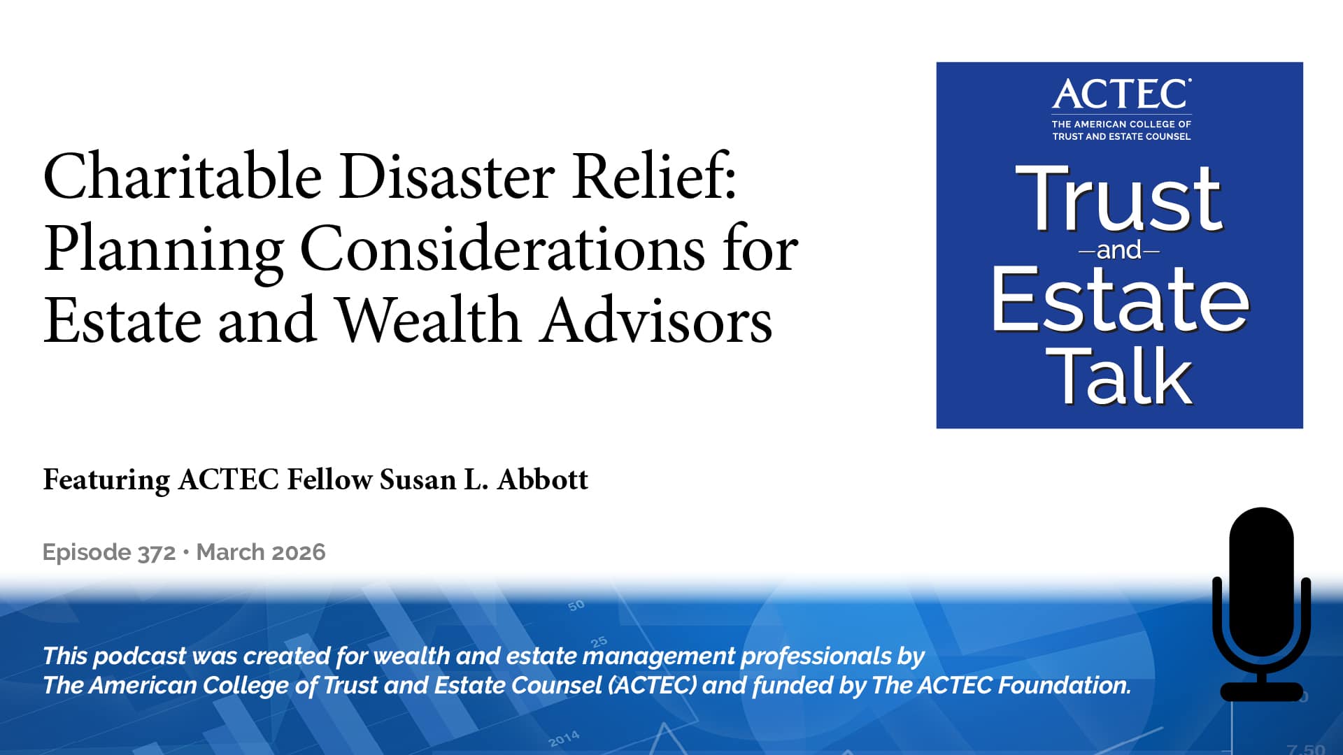 Providing Charitable Assistance to Survivors of a Disaster