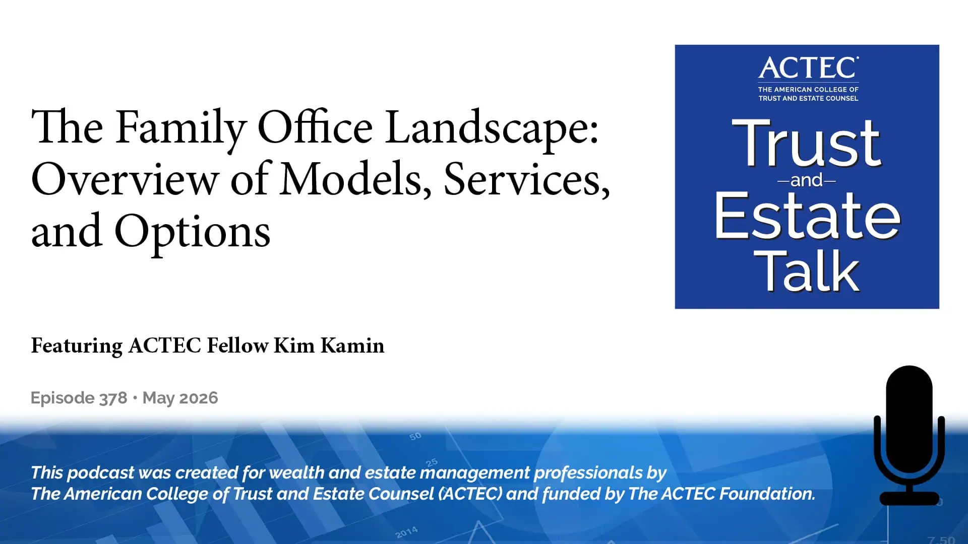 The Family Office Landscape: Overview of Models, Services, and Options The Family Office Landscape: Overview of Models, Services, and Options