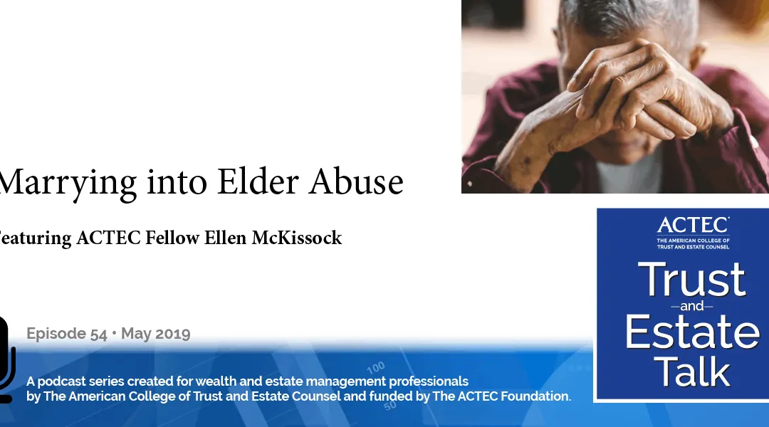 Marrying into Elder Abuse