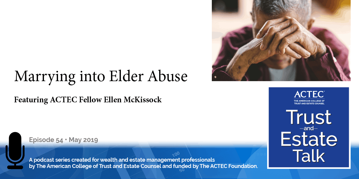 Marrying into Elder Abuse