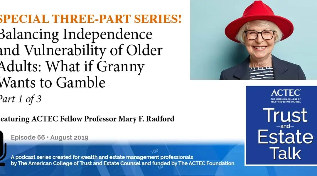 Balancing Independence and Vulnerability of Older Adults | Part 1